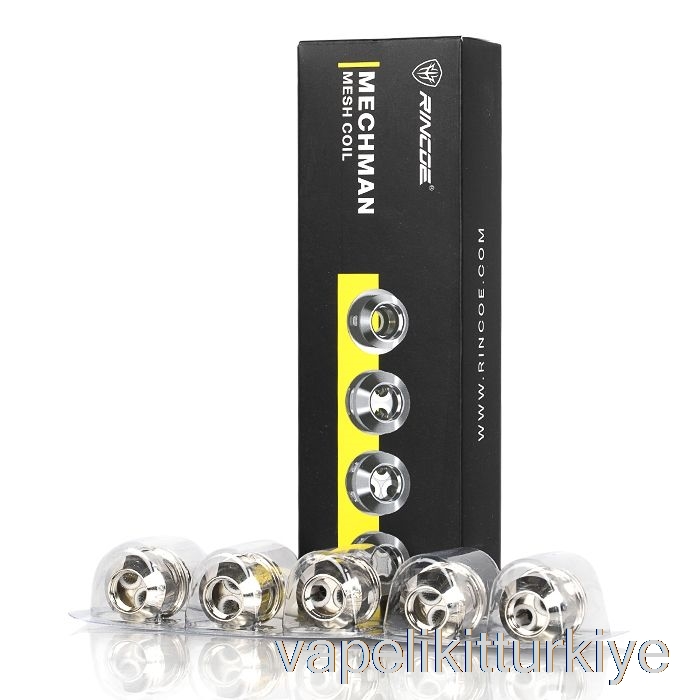 Vape Elektronik Sigara Rincoe Mechman örgü Yedek Bobinler 0.25ohm Tek örgü Bobinler
